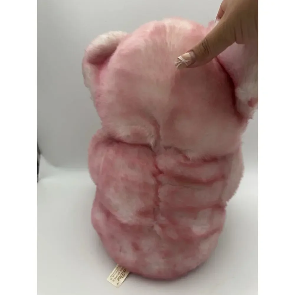 Dan Dee 14” Pink Princess Teddy Bear Plush Stuffed Animal 2007 Heart Pillow